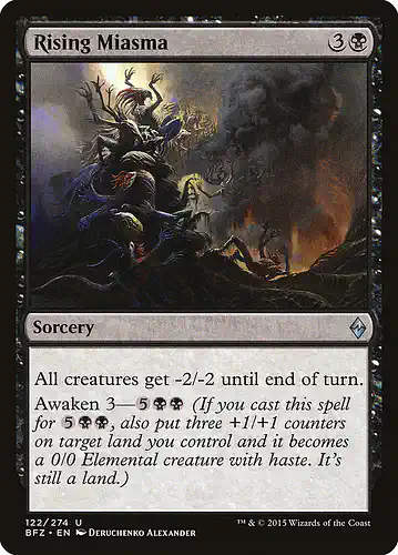 Rising Miasma - bfz Spoiler