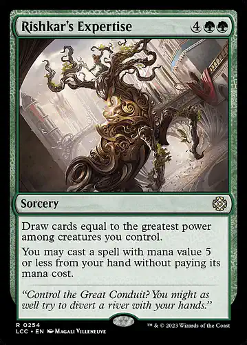 Rishkar's Expertise - lcc Spoiler