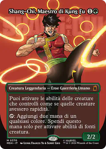 Shang-Chi, Master of Kung Fu - msh Spoiler