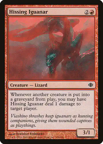 Hissing Iguanar - ala Spoiler