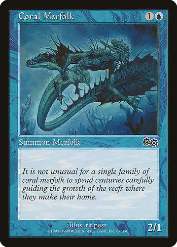 Coral Merfolk - usg Spoiler