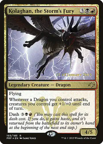 Kolaghan, the Storm's Fury - frf Spoiler