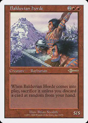 Balduvian Horde - btd Spoiler