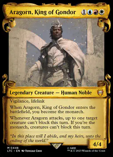 Aragorn, King of Gondor - ltc Spoiler