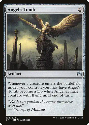 Angel's Tomb - ori Spoiler