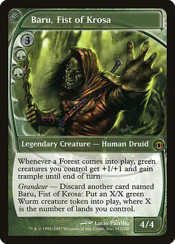 Baru, Fist of Krosa - fut Spoiler