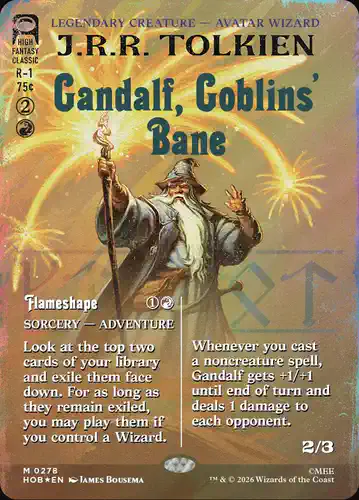 Gandalf, Goblins' Bane - hob Spoiler