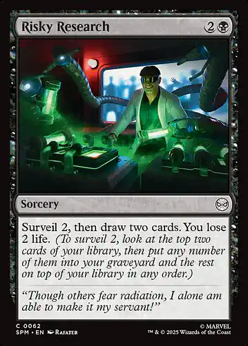 Risky Research - spm Spoiler