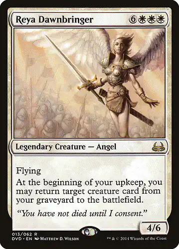 Reya Dawnbringer - dvd Spoiler