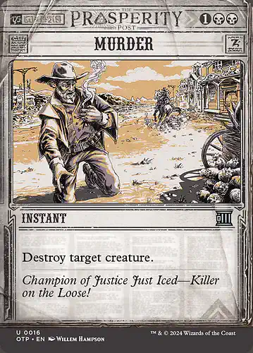 Murder - otp Spoiler