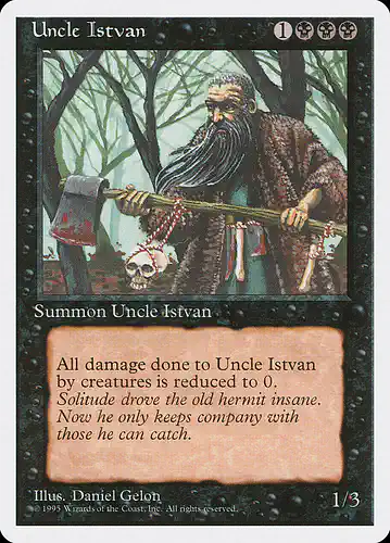 Uncle Istvan - 4ed Spoiler
