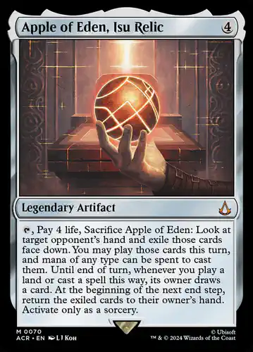 Apple of Eden, Isu Relic - acr Spoiler