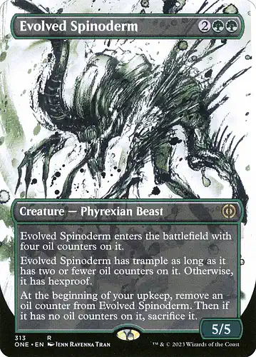 Evolved Spinoderm - one Spoiler