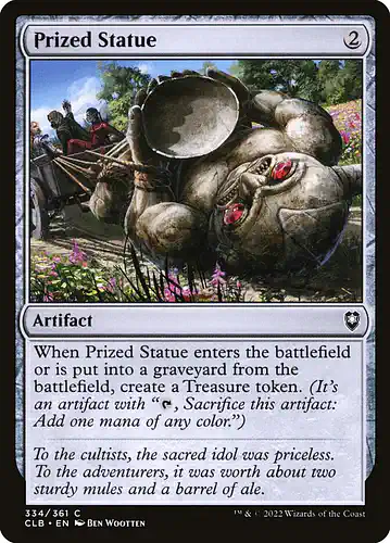Prized Statue - clb Spoiler