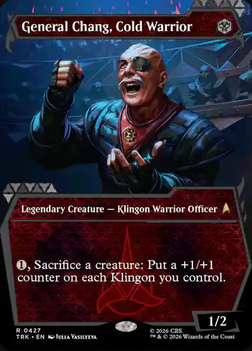 General Chang, Cold Warrior - trk Spoiler