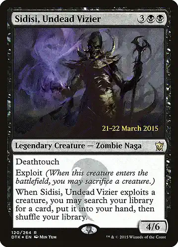 Sidisi, Undead Vizier - dtk Spoiler