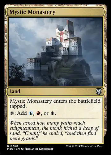 Mystic Monastery - m3c Spoiler