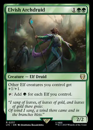 Elvish Archdruid - ltc Spoiler