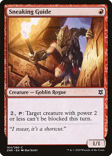 Sneaking Guide - znr Spoiler