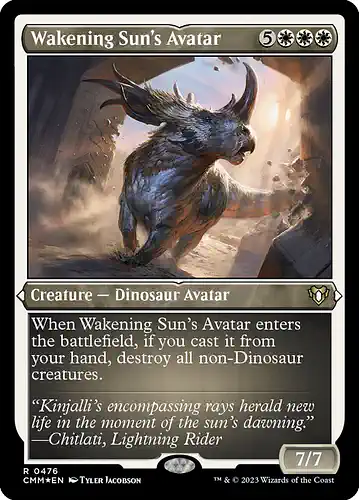 Wakening Sun's Avatar - cmm Spoiler