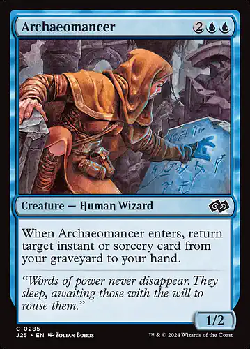 Archaeomancer - j25 Spoiler