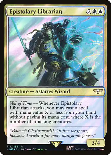 Epistolary Librarian - 40k Spoiler
