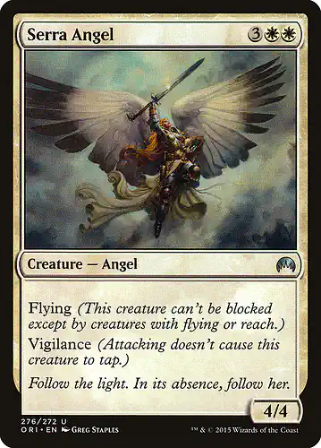 Serra Angel - ori Spoiler