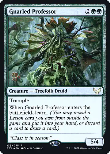 Gnarled Professor - stx Spoiler