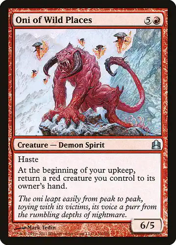 Oni of Wild Places - cmd Spoiler