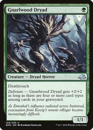 Gnarlwood Dryad - emn Spoiler