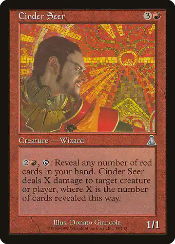 Cinder Seer - uds Spoiler