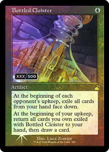 Bottled Cloister - rvr Spoiler