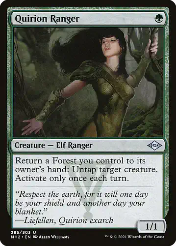 Quirion Ranger - mh2 Spoiler
