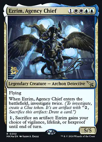 Ezrim, Agency Chief - mkm Spoiler