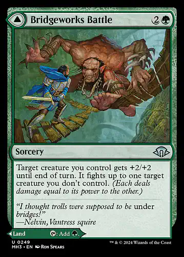 Bridgeworks Battle - mh3 Spoiler