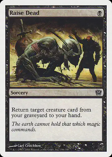Raise Dead - 9ed Spoiler