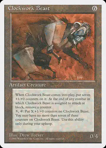 Clockwork Beast - 4ed Spoiler