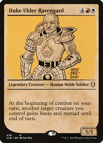 Duke Ulder Ravengard - clb Spoiler