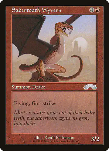 Sabertooth Wyvern - exo Spoiler