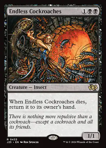 Endless Cockroaches - j25 Spoiler