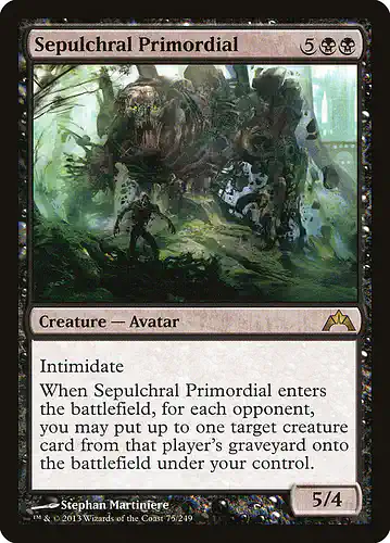 Sepulchral Primordial - gtc Spoiler