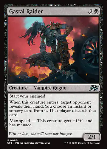 Gastal Raider - dft Spoiler