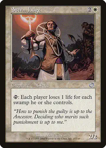 Stern Judge - tor Spoiler