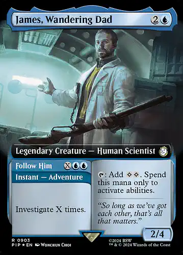 James, Wandering Dad - pip Spoiler