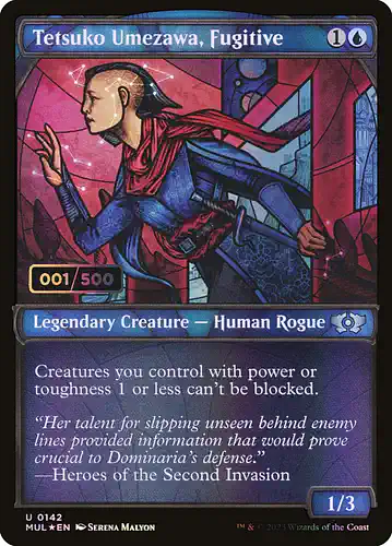 Tetsuko Umezawa, Fugitive - mul Spoiler