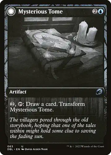 Mysterious Tome - dbl Spoiler