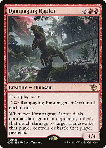 Rampaging Raptor - mom Spoiler