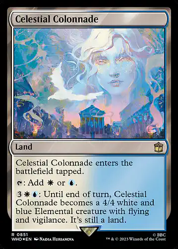 Celestial Colonnade - who Spoiler