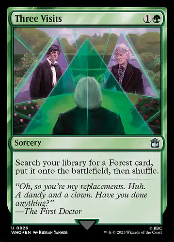 Three Visits - who Spoiler