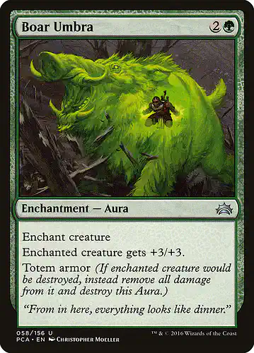 Boar Umbra - pca Spoiler